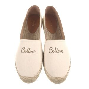 Celine | NIB Summer ‘20 Taillat Canvas Espadrilles in Natural - Size IT 41